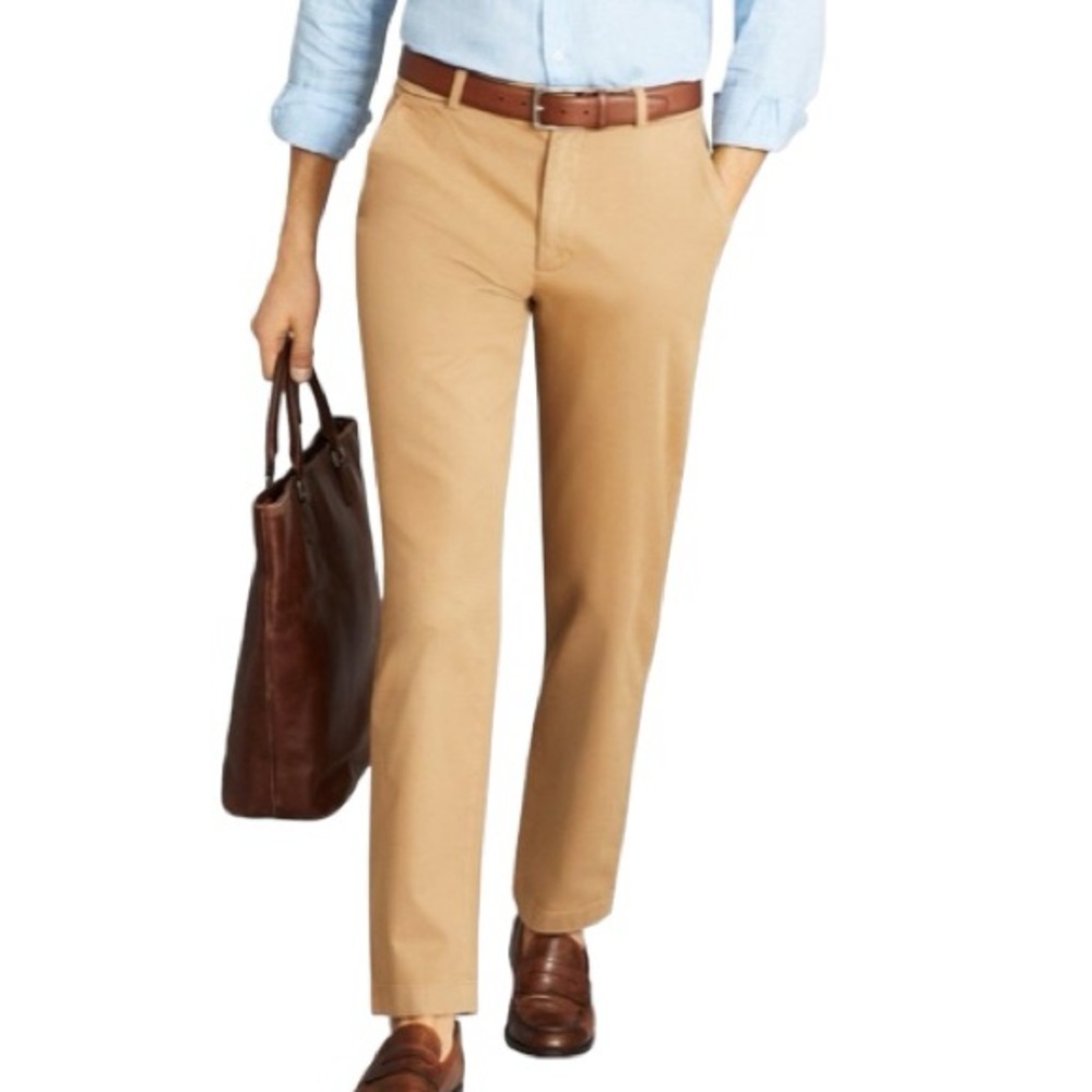 Clark Straight-Fit Wrinkle Free Stretch Advantage Chino Pants NWT